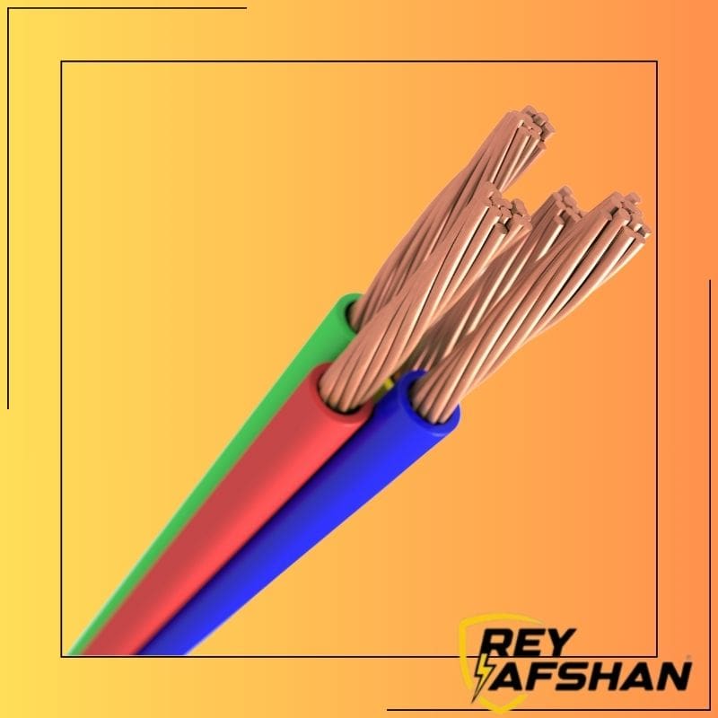 کابل افشان تک رشته 50×1 کابل افشان تک رشته شرکت ری افشان